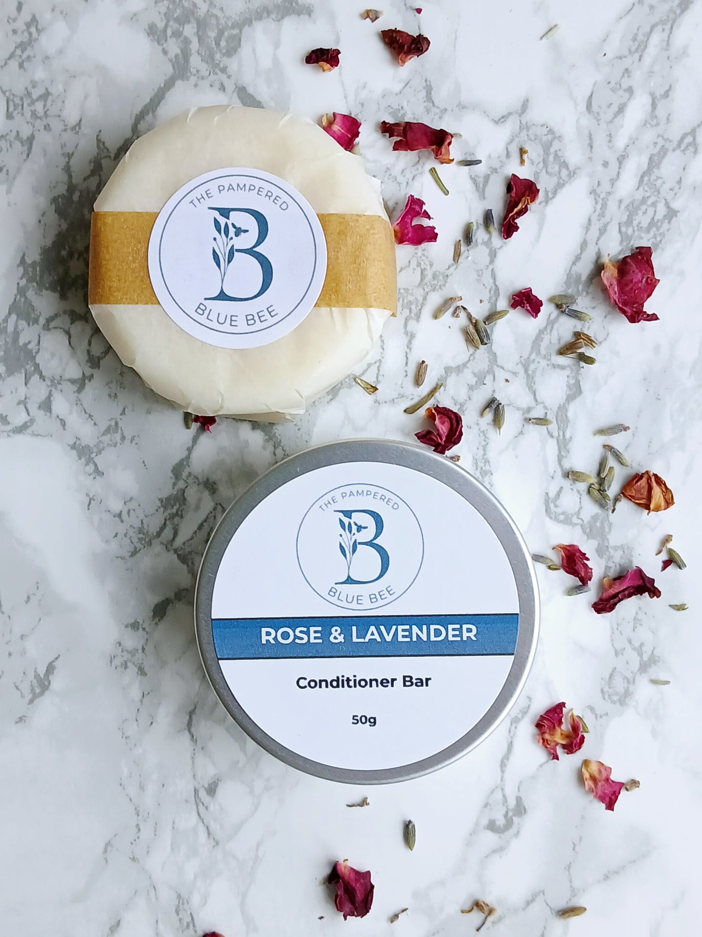Rose & Lavender Solid Conditioner Bar