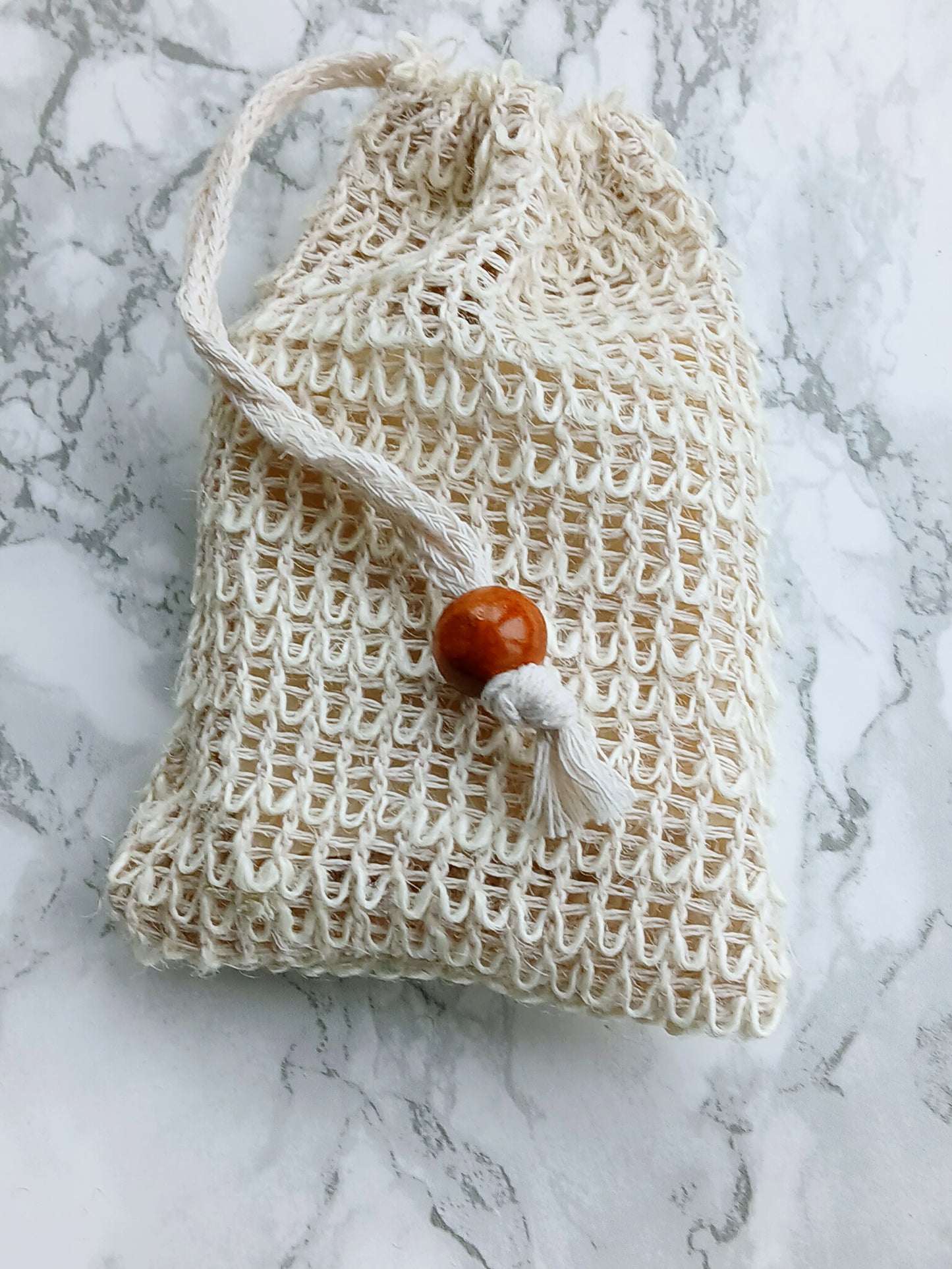 Natural Sisal Soap Bag
