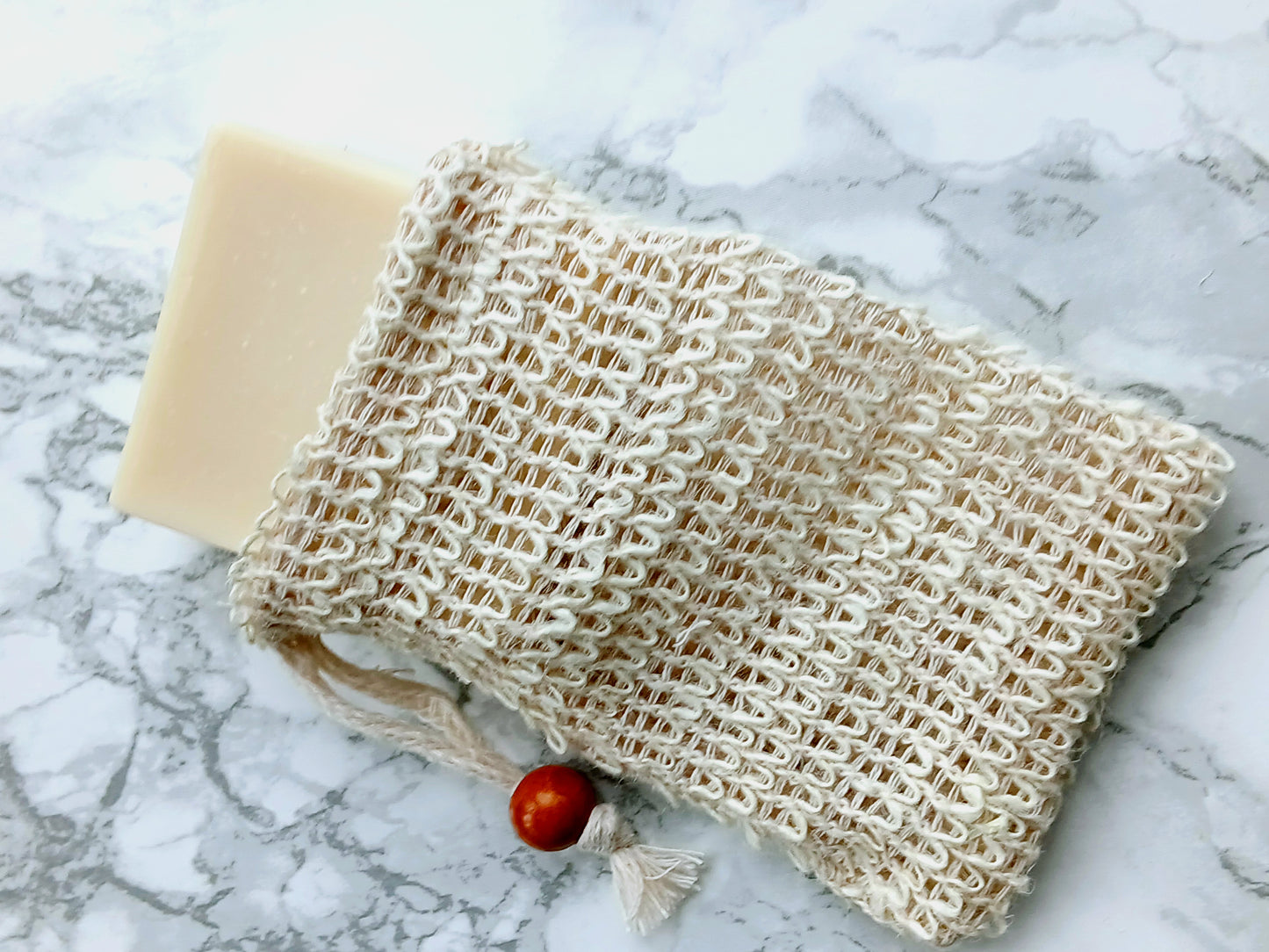 Natural Sisal Soap Bag